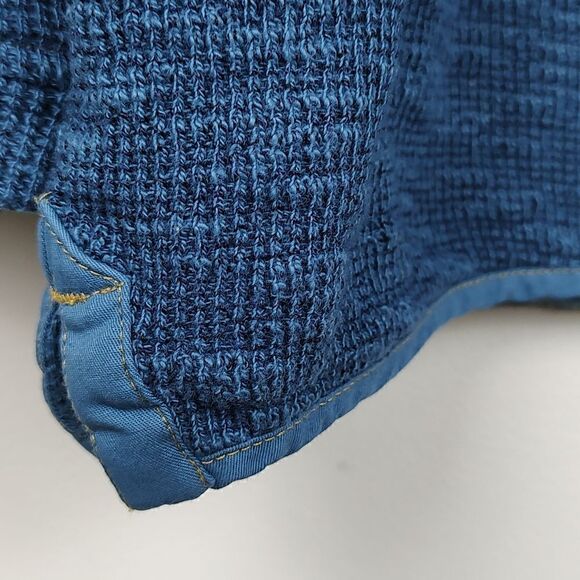 Carbon2Colbalt Quarter Zip Men's Long Sleeve Cotton Pullover Sweater Size XL - Picture 9 of 12